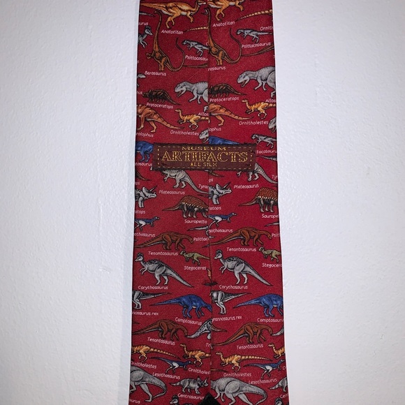 Museum Artifacts Silk Tie - Picture 2 of 2